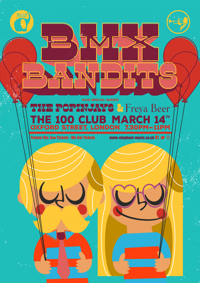 BMX Bandits at 100 Club 2020
